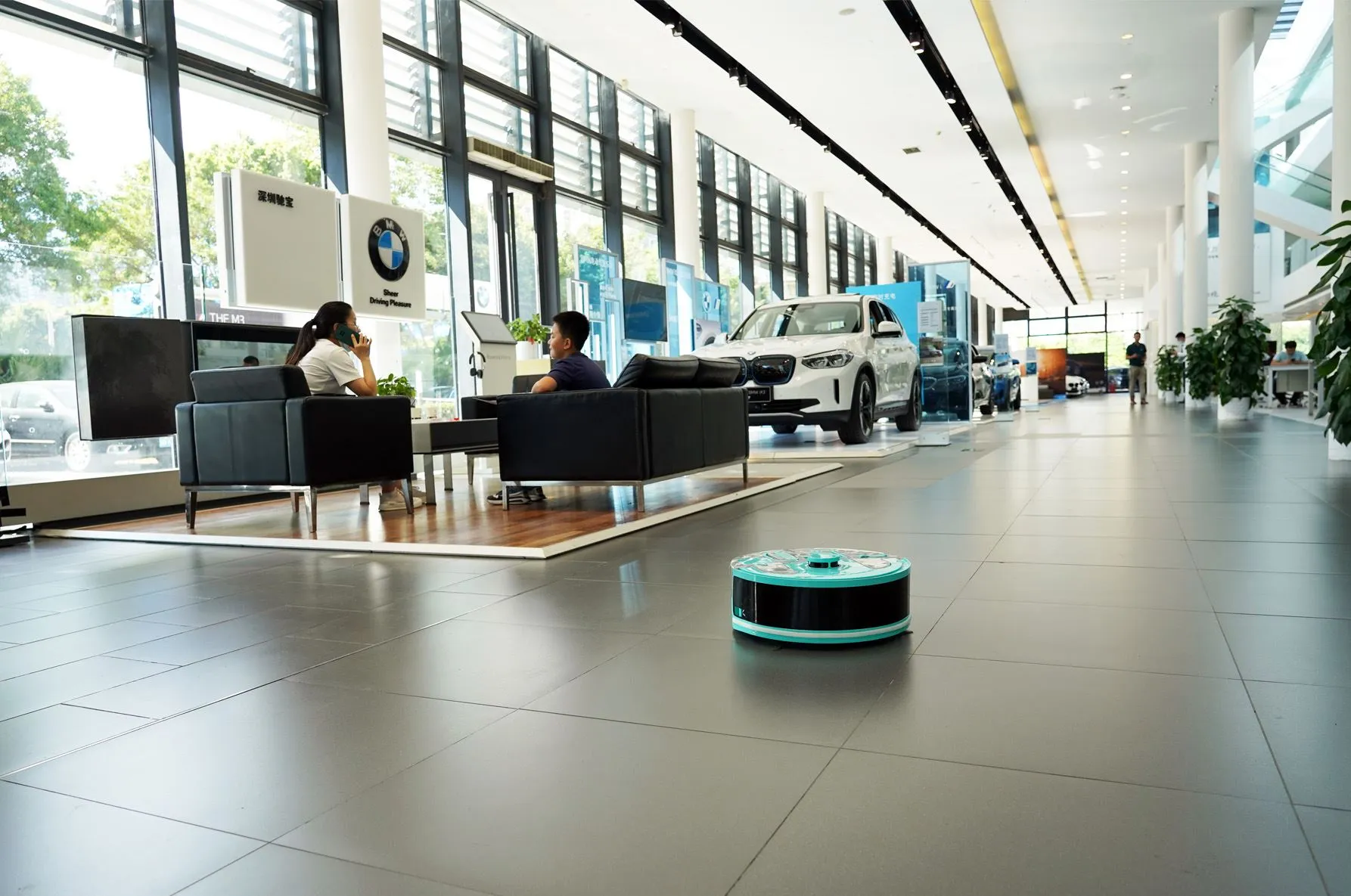 Robot na čištění šneků Reeman v obchodě 5S