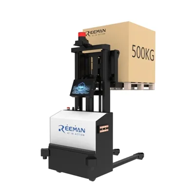 Reeman Mini Autonomous Stacker Forklift: Agilní operace v 1,1m uličkách, inte...